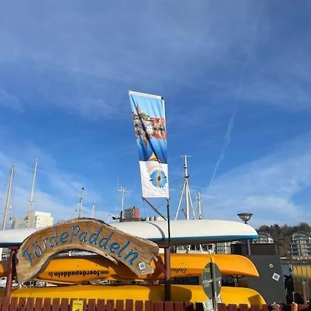 Moderne Lejlighed Ved Flensborg Havn Kültér fotó